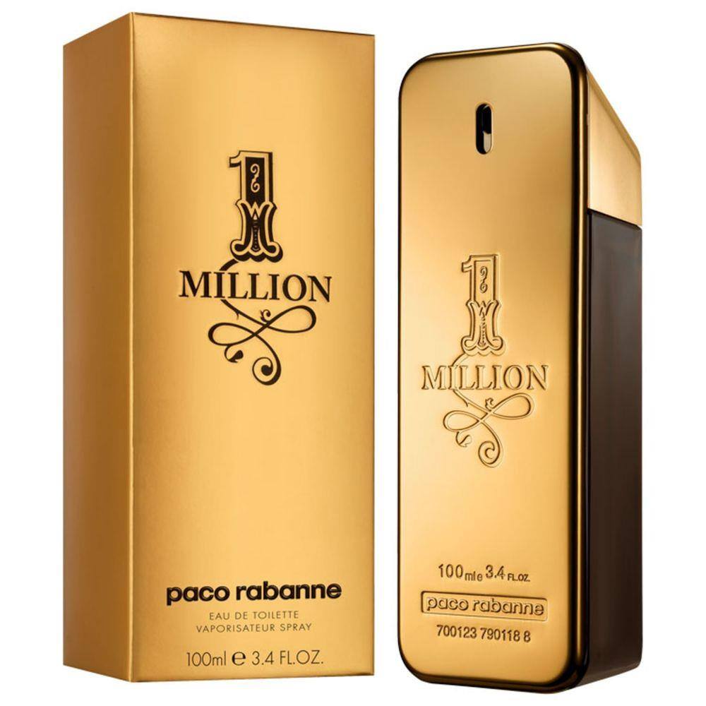 1 Million Paco Rabanne Eau de Toilette - Perfume Masculino 100ml