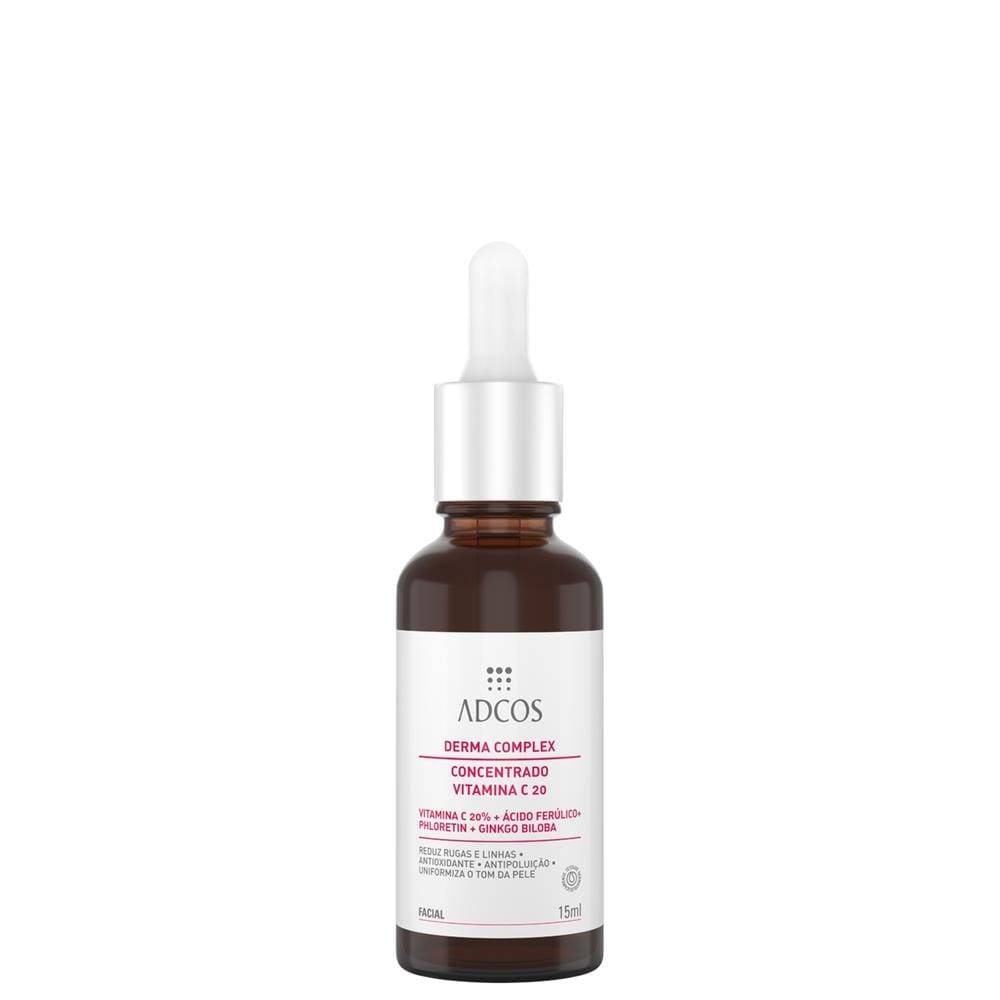 Adcos Derma Complex Concentrado Vitamina C 20 - Anti-Idade 15ml