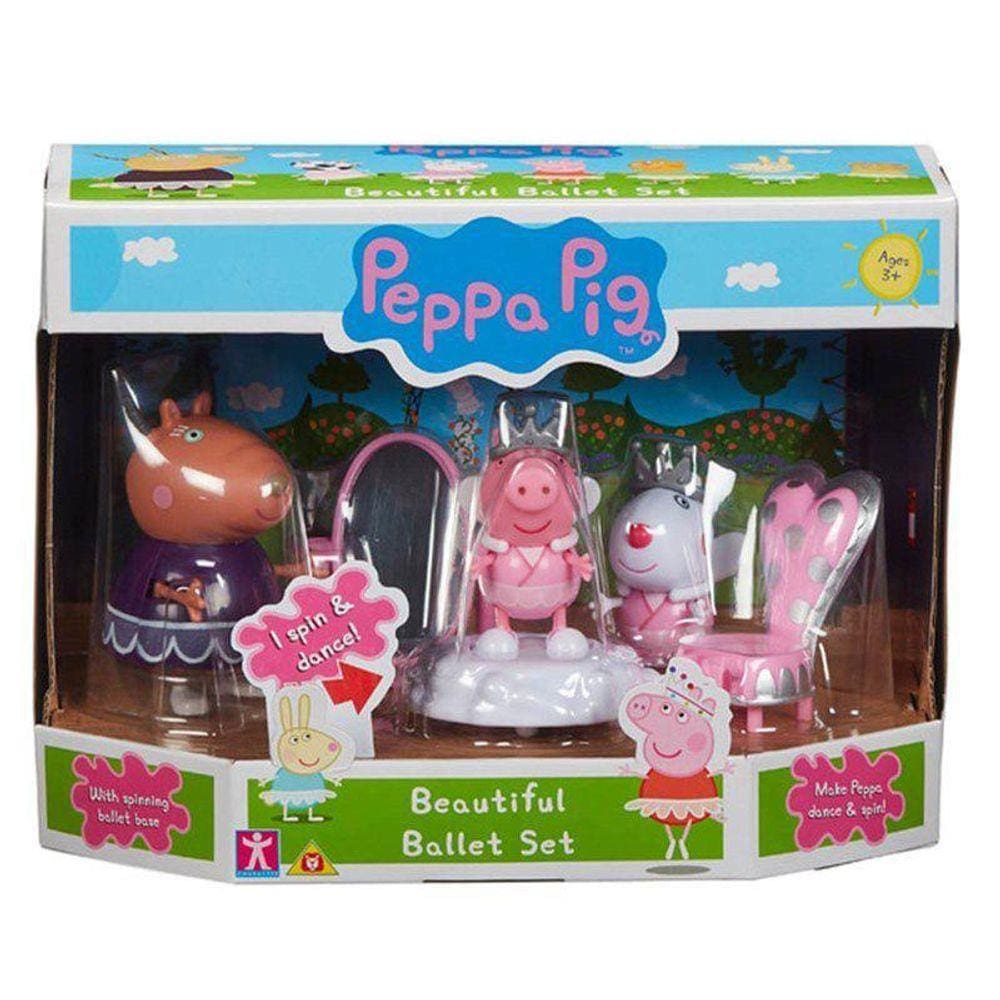 Playset Peppa Pig e Friends - Hora de Brincar - Sunny