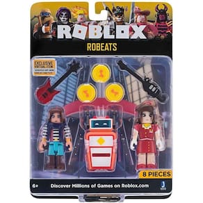 Conjunto de figuras Roblox 8 pecas - Robeats - 2213 SUNNY