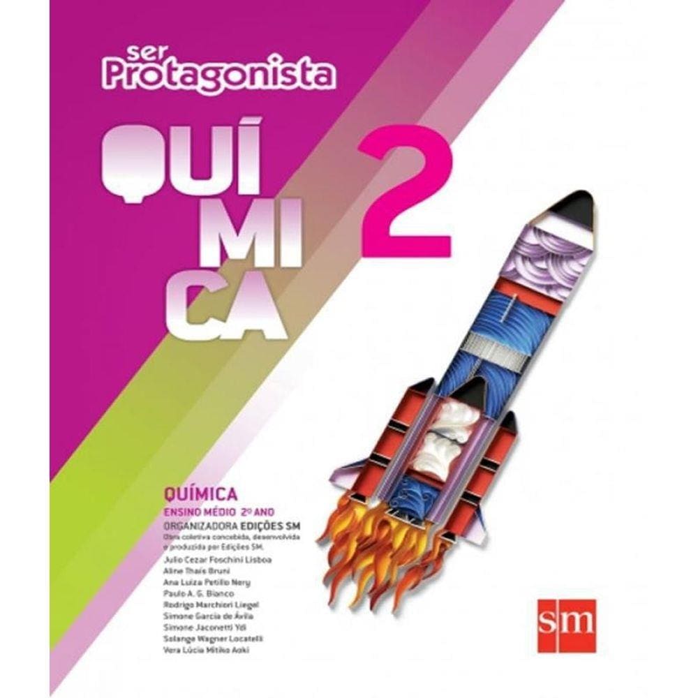 Livro Ser Protagonista - Quimica - 2 Ano - Em - 02 Ed