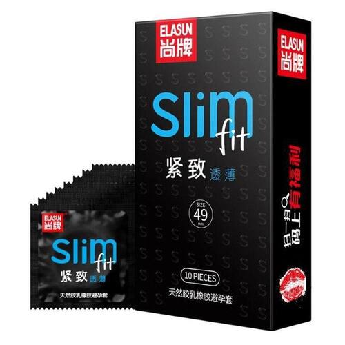 Preservativo Elasun Slim Fit 49Mm Ultra Fina