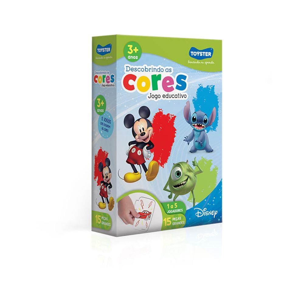 Disney Descobrindo as Cores - Jogo Educativo TOYSTER