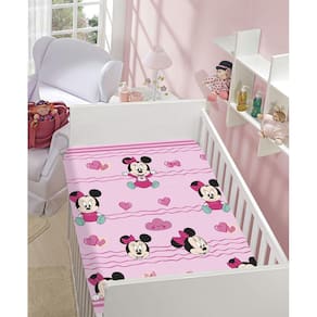Manta Soft Microfibra Disney Baby Minnie 90CmX1,10Cm