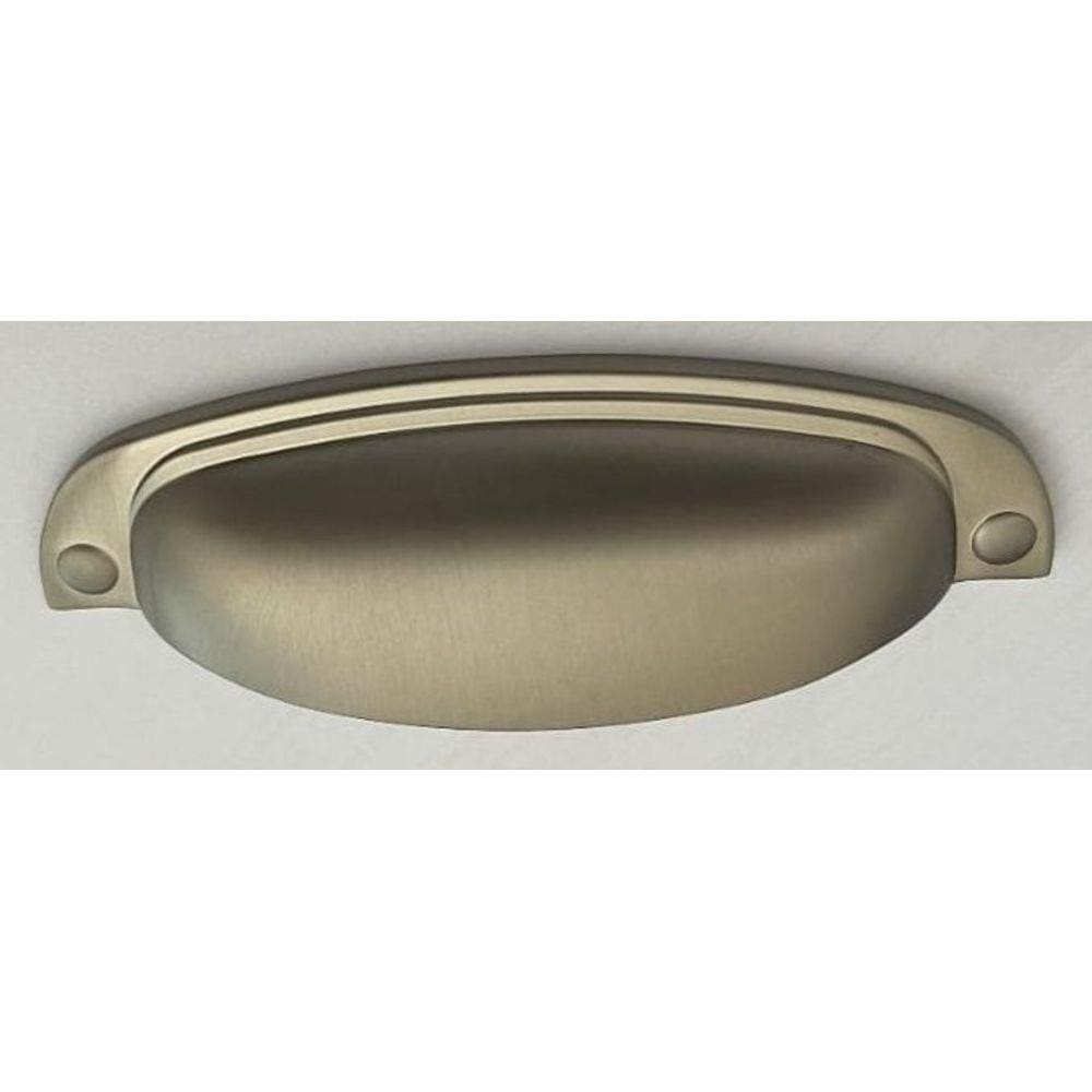 Puxador Colonial 115 - Prata Fosco- 96MM