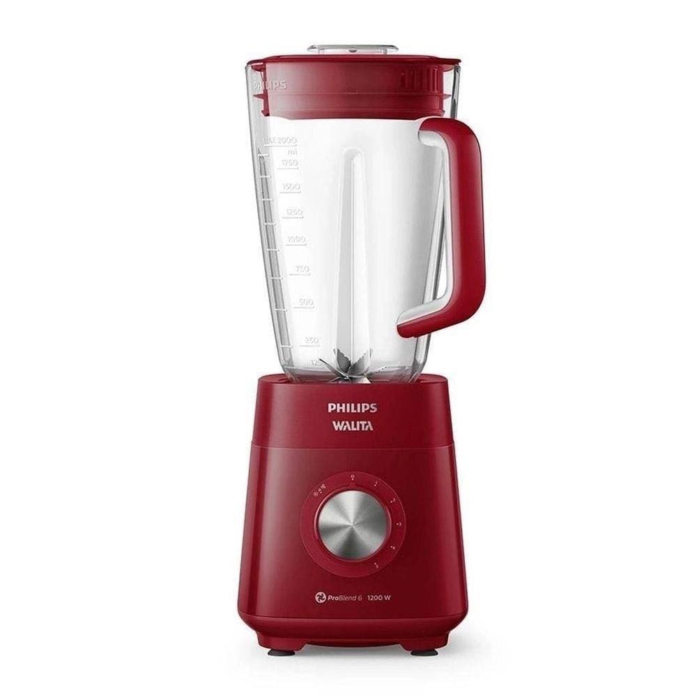 Liquidificador Philips Walita Ri2240 5 Vel 3L 1200W Vermelho - 110V