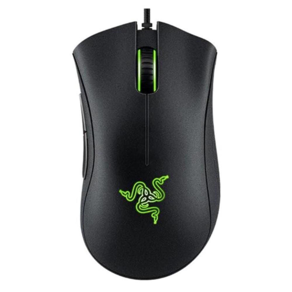 Mouse Luminoso Deathadder 6400 Dpi 5 Botões Razer - Preto