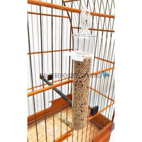 Bebedouro De Vidro Fino Liso Para Beija Flor e Pássaros