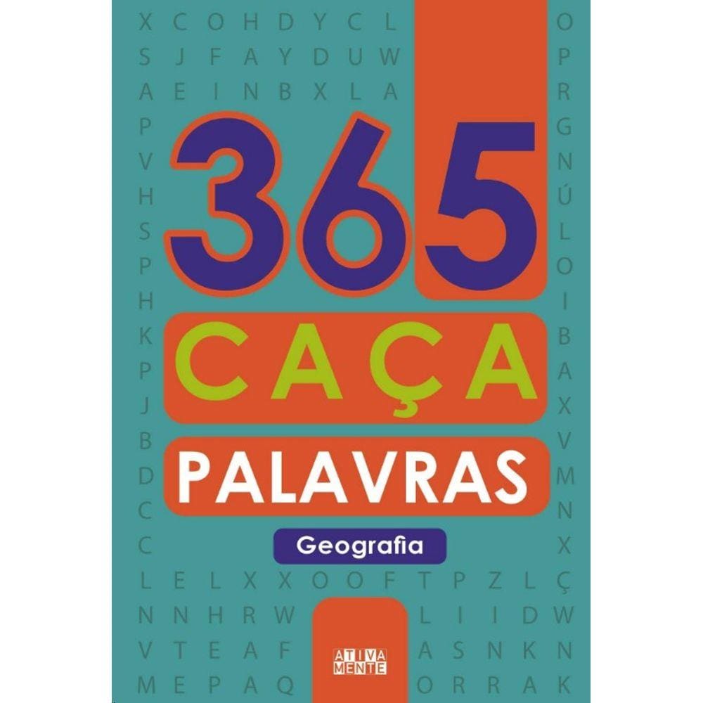365 Caca-Palavras - Geografia