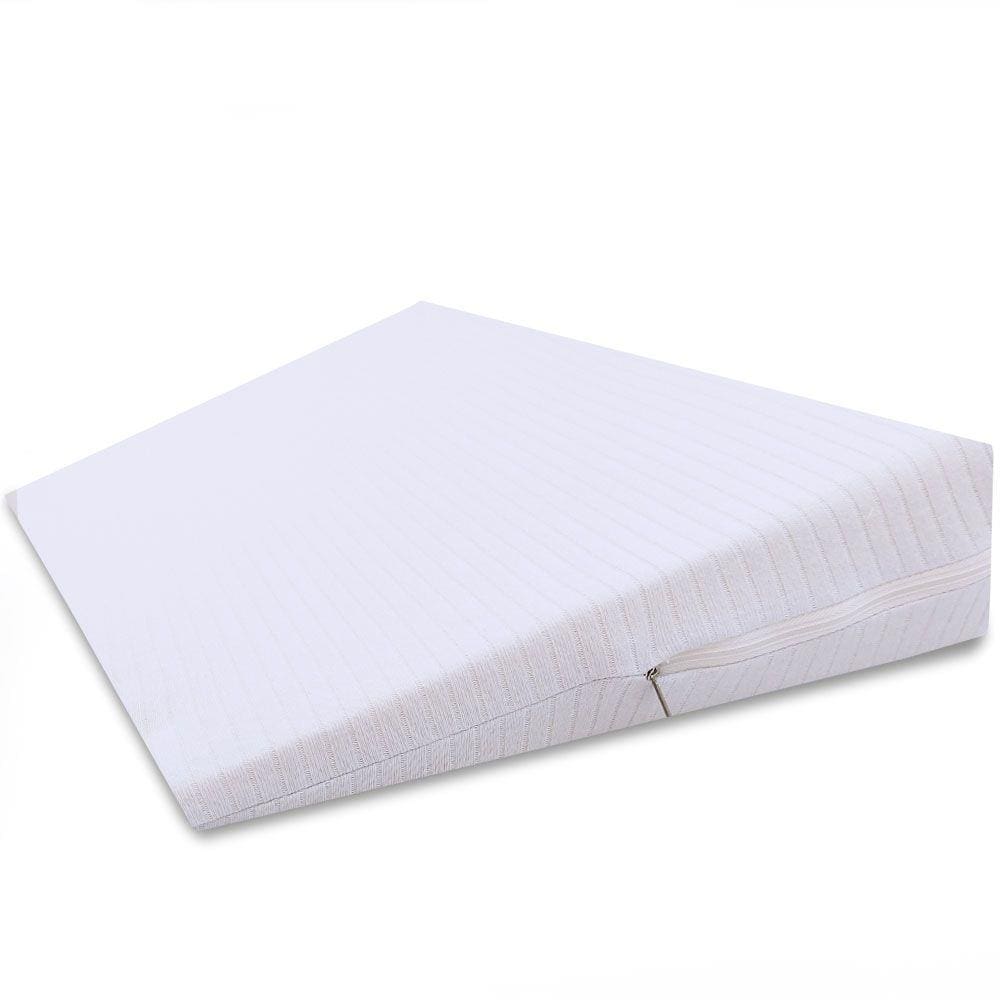 Travesseiros Almofada Bebê AntiRefluxo Rampa para Berço + Capa Antialérgica 100% Algodão - bf Colchões