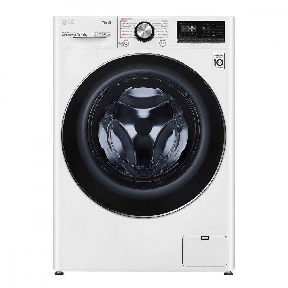 Lava E Seca Smart CV9013WC4 VC2 13 Kg Tecnologia Steam LG - 110V