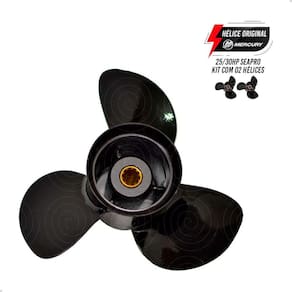 Hélice Genuína Mercury 9.9X13 Para Motores 25/30Hp Kit C/2