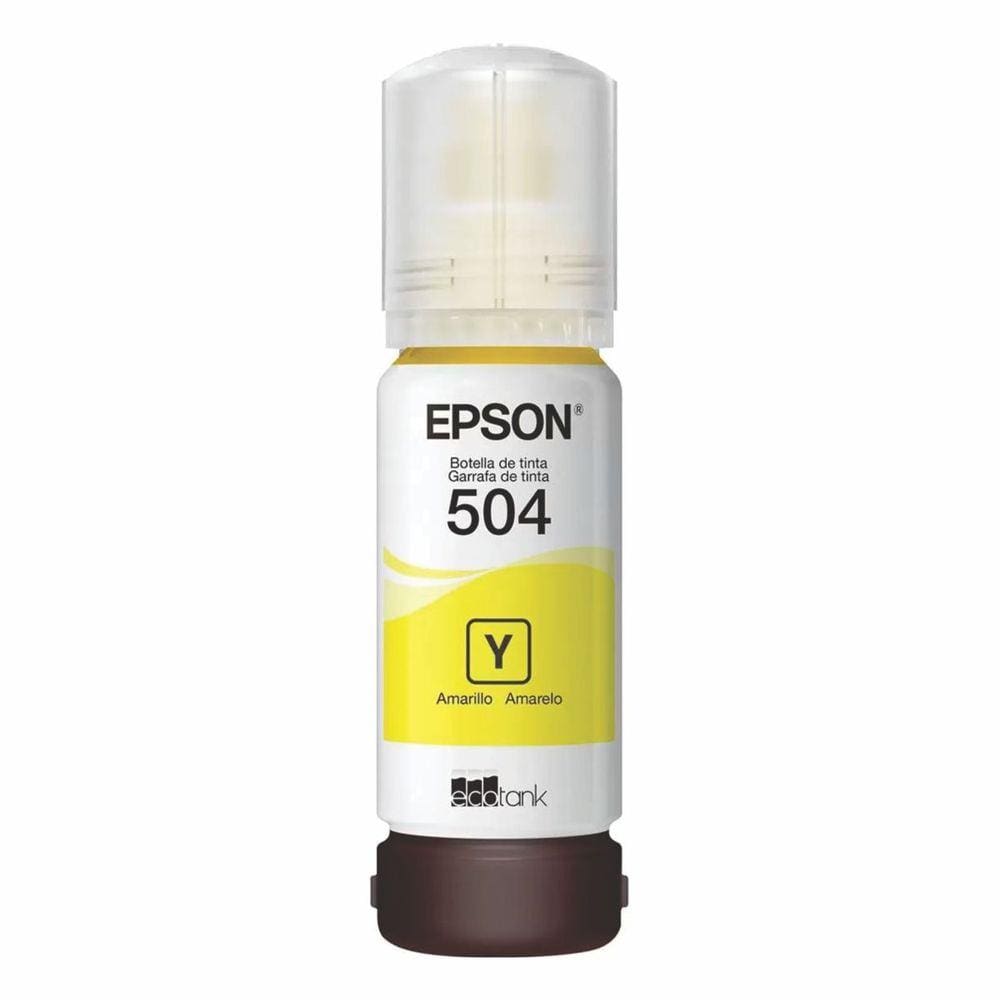 Refil Tinta Epson Amarelo T504420 - Al