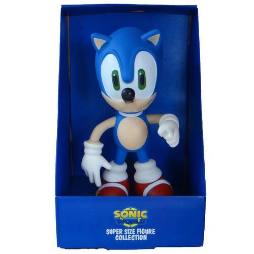 Boneco Sonic De Pelúcia Azul 50cm Grande