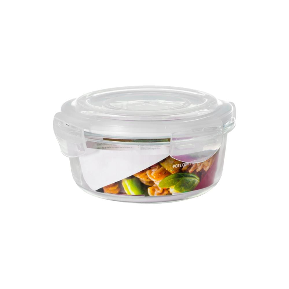 Pote Vidro 620ML (Vai ao Forno, Microondas)Redon c/ Tampa