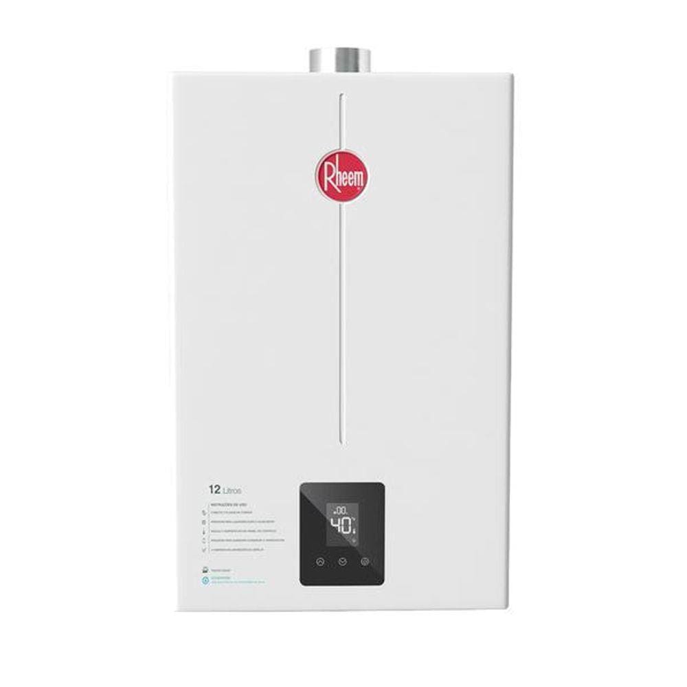 Aquecedor A Gás Digital Rheem 12 Litros Glp Bivolt
