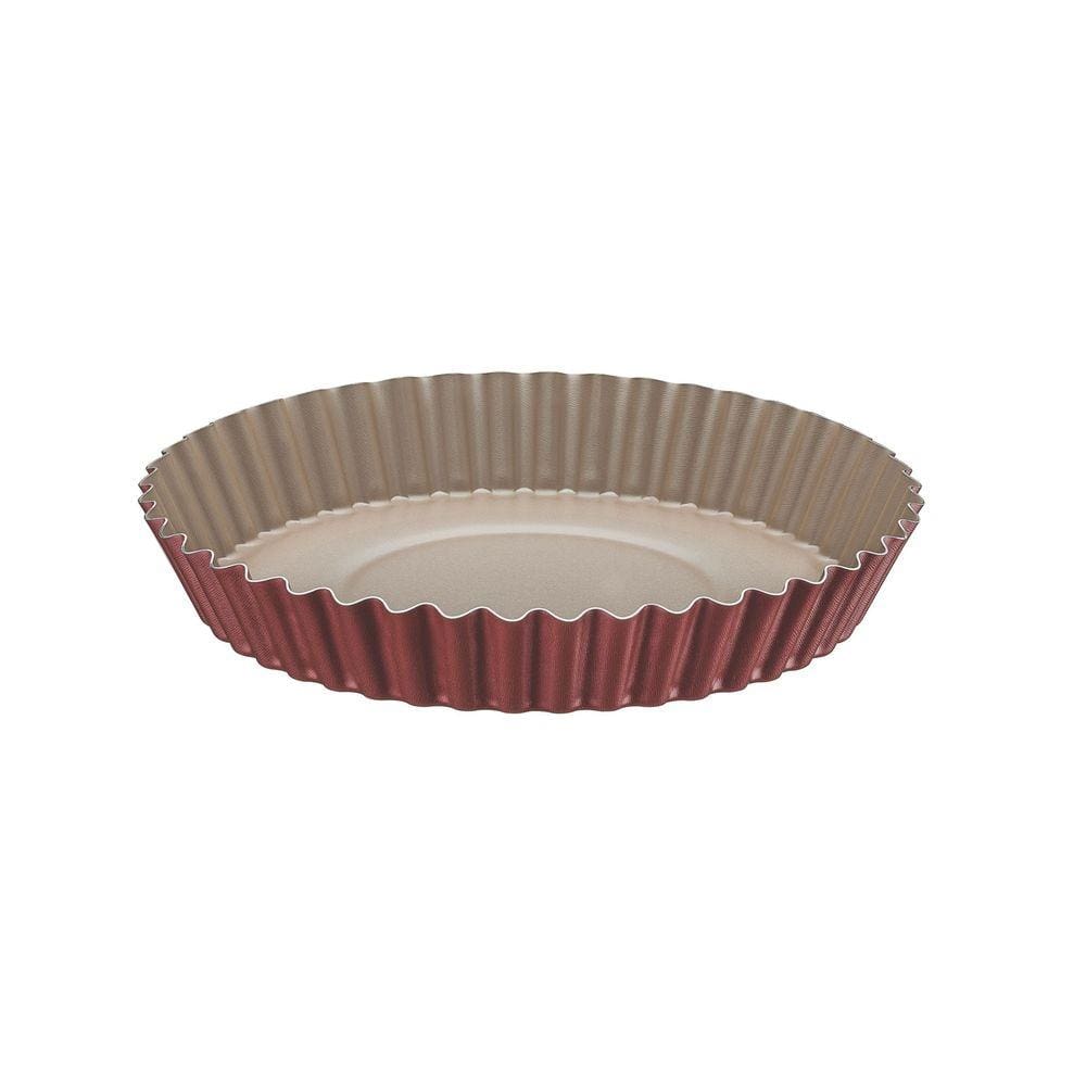 Forma Redonda para Torta e Bolo Tramontina Alumínio Antiaderente Starflon T1 Vermelho 26 cm 1,8 L Tramontina