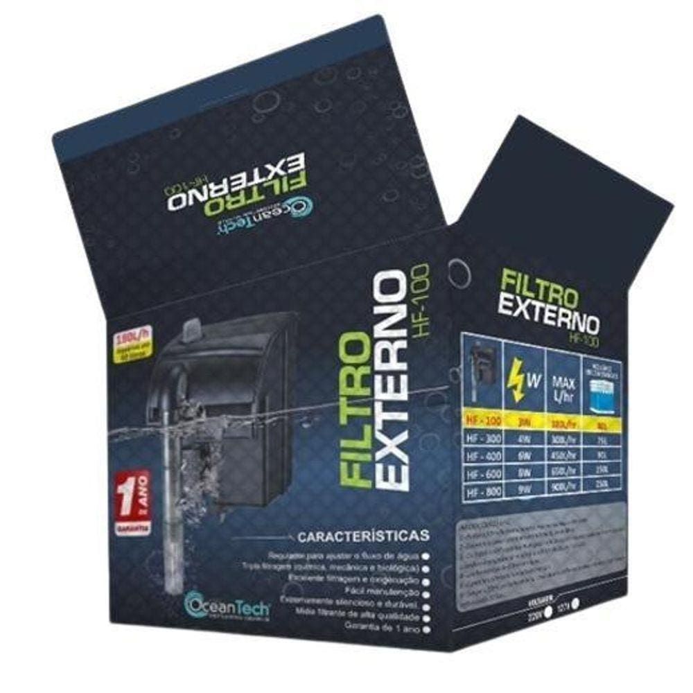 Filtro Externo Hang On Ocean Tech Hf-0600 650L/H 220V