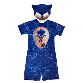 Pijama Infantil Fantasia Sonic Azul