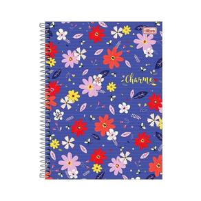 Caderno Espiral Tilibra Universitário Capa Dura 16m Happy 256 Folhas ¿ Embalagem com 2 Unidades