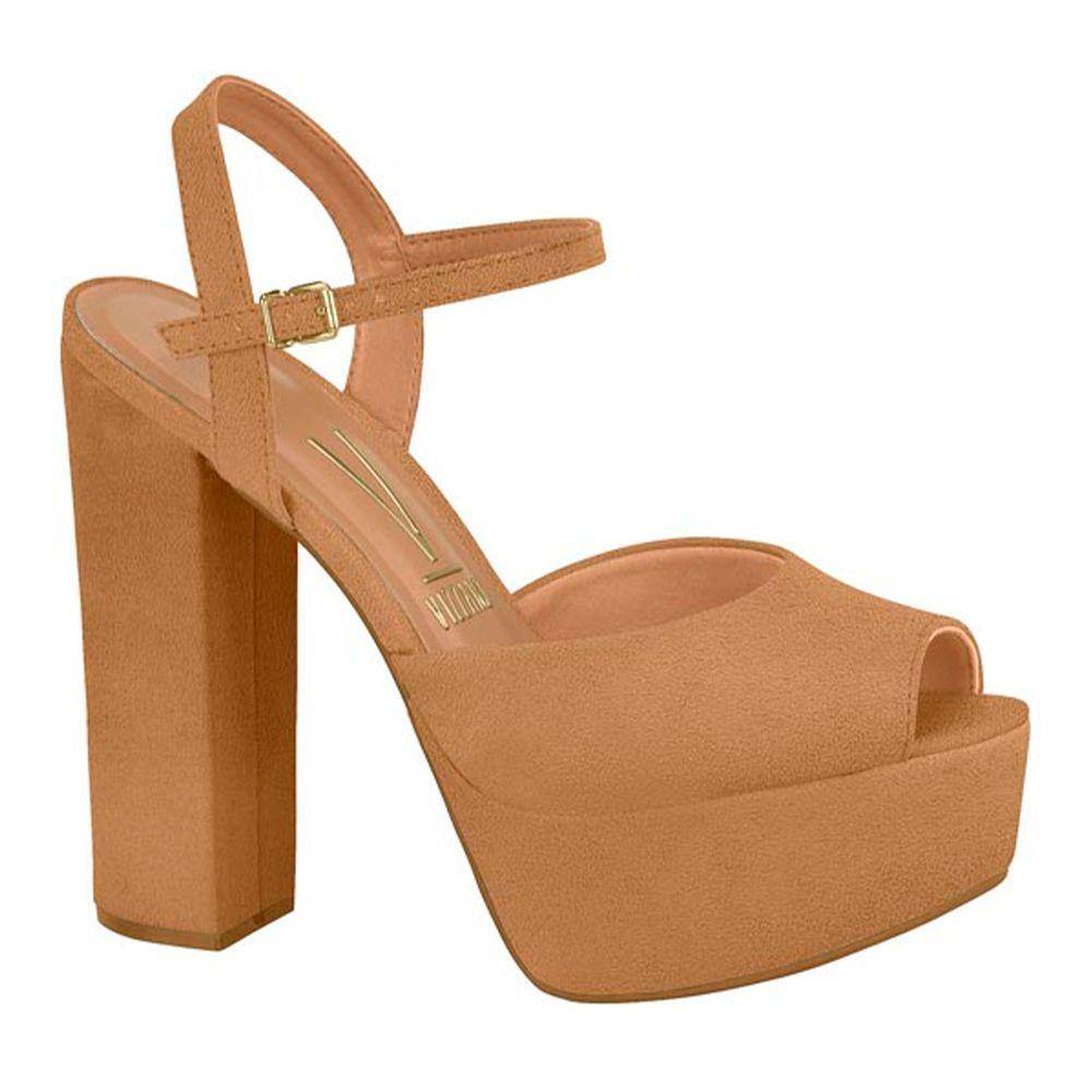 Sandalia camurca vizzano meia pata | Casas Bahia