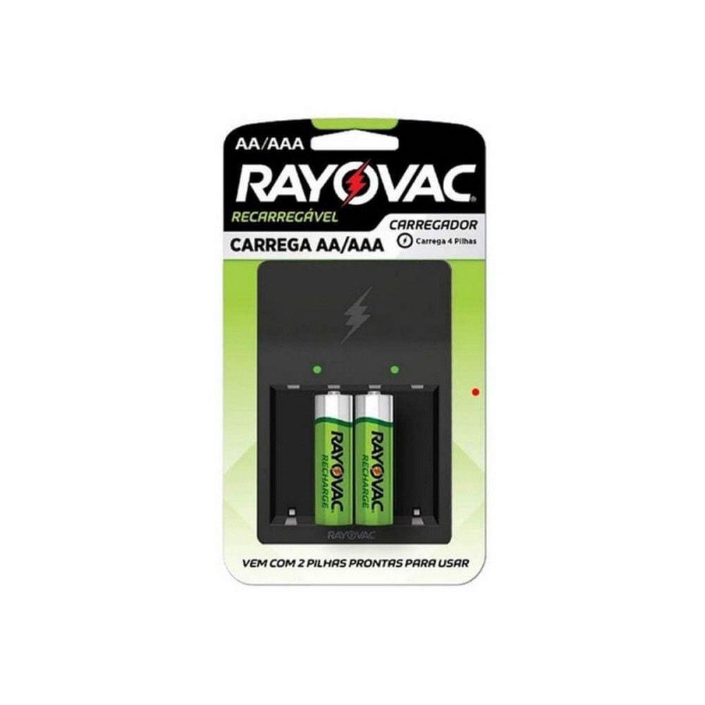 Carregador de Pilha Rayovac PS132-2BR
