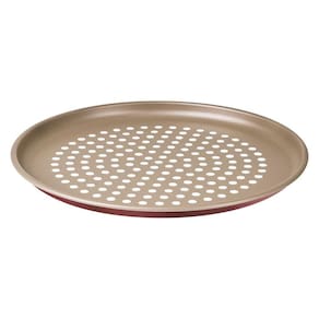 Assadeira para Pizza Tramontina Vermelha Alumínio Revestimento Antiaderente Perfurada 30 cm Tramontina