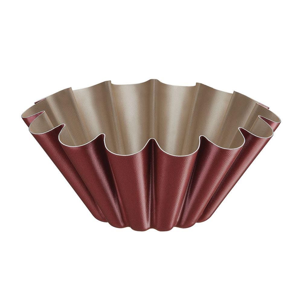 Forma para Brioche Tramontina Vermelha em Alumínio com Revestimento Antiaderente 22 cm 1,3 L Tramontina