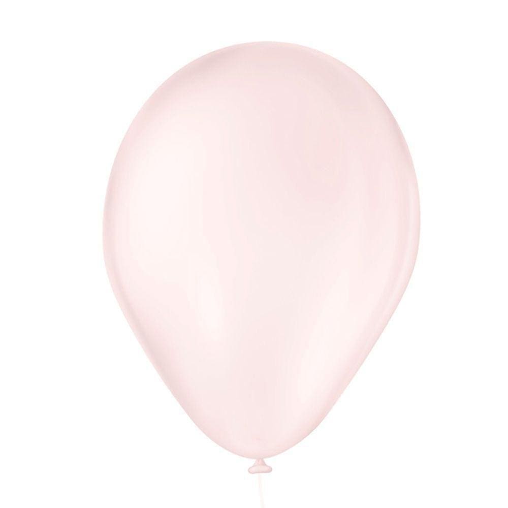 Bexiga N°9 Candy Colors São Roque Com 50 Unidades - Rosa