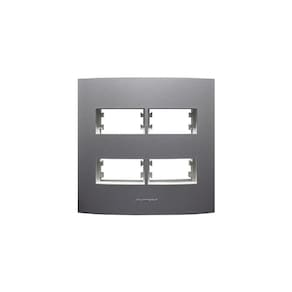Placa 4X4 4 Módulos Inova Pro Class Grafite 85481 Alumbra