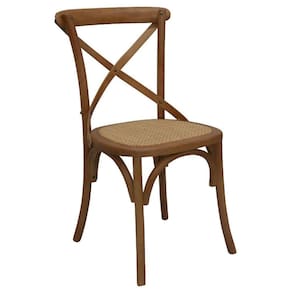 Cadeira Decorativa Sala de Jantar Danna Rattan Bétula