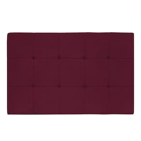 Cabeceira Casal Suspensa Sleep 140 cm Suede Bordô