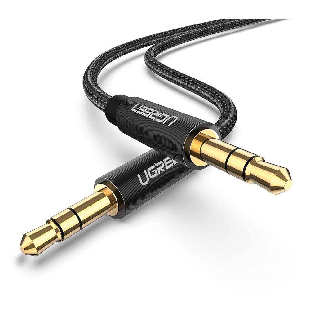 Cabo de Áudio Ugreen AV112 P2 3.5mm Macho 1M Preto