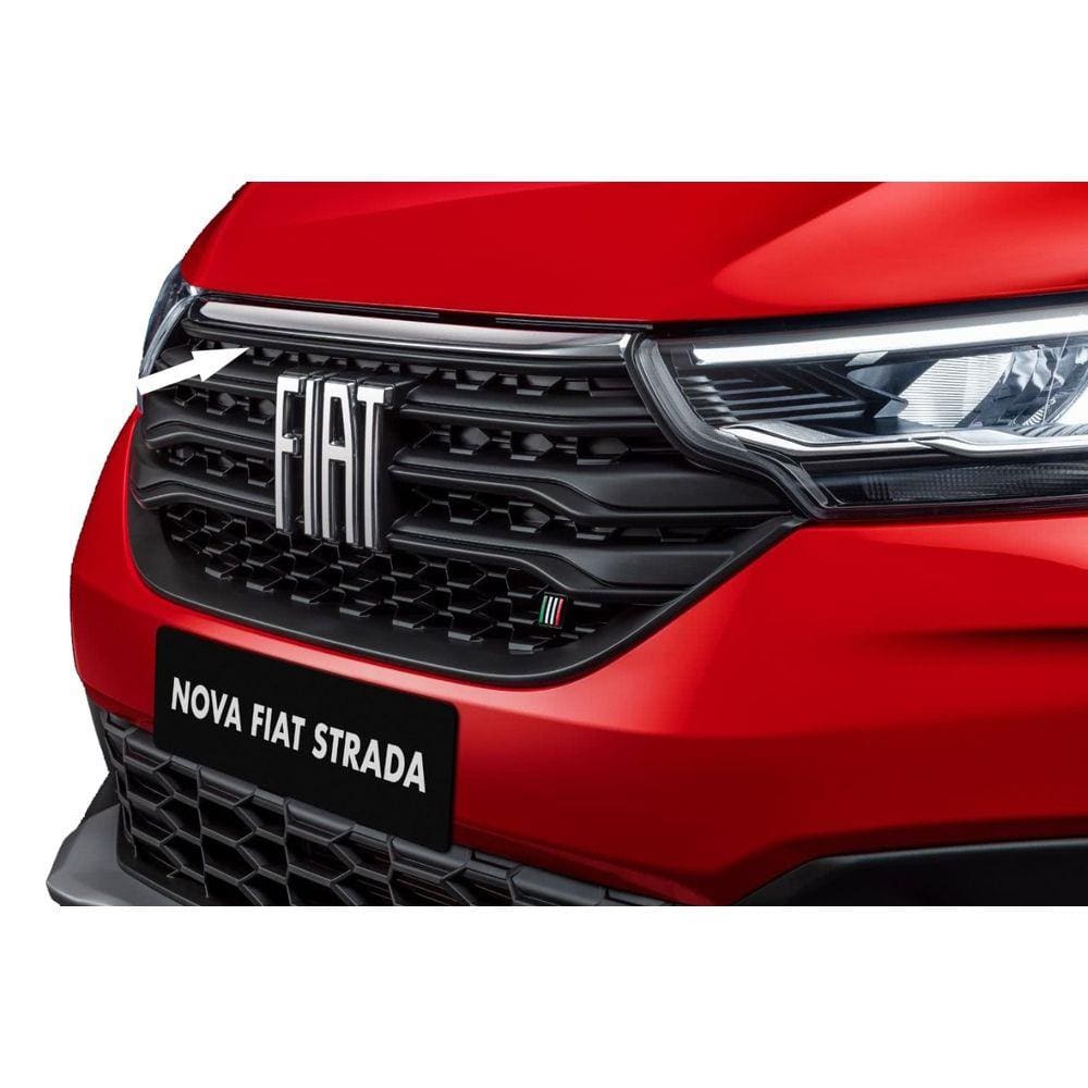 Friso Cromado Do Para-choque Fiat Nova Strada Endurance 2021
