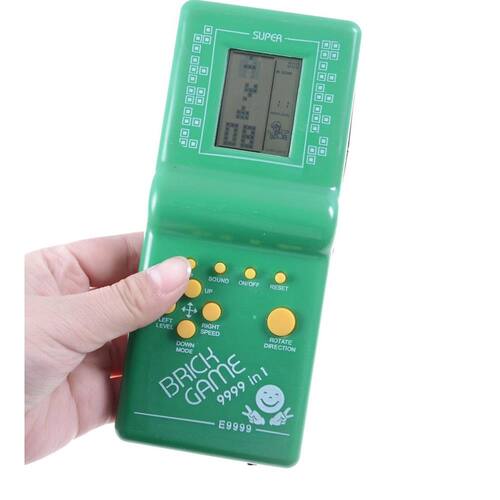 Console Mini Game Antigo Retro 9999 Jogos - Verde