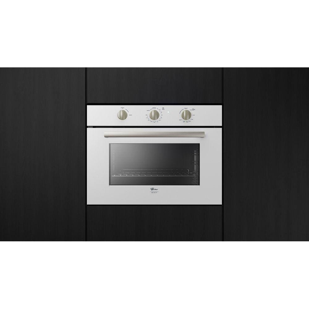 Forno Elétrico Fischer Infinity de Embutir 50 Litros Com Grill - Branco Puro 28349
