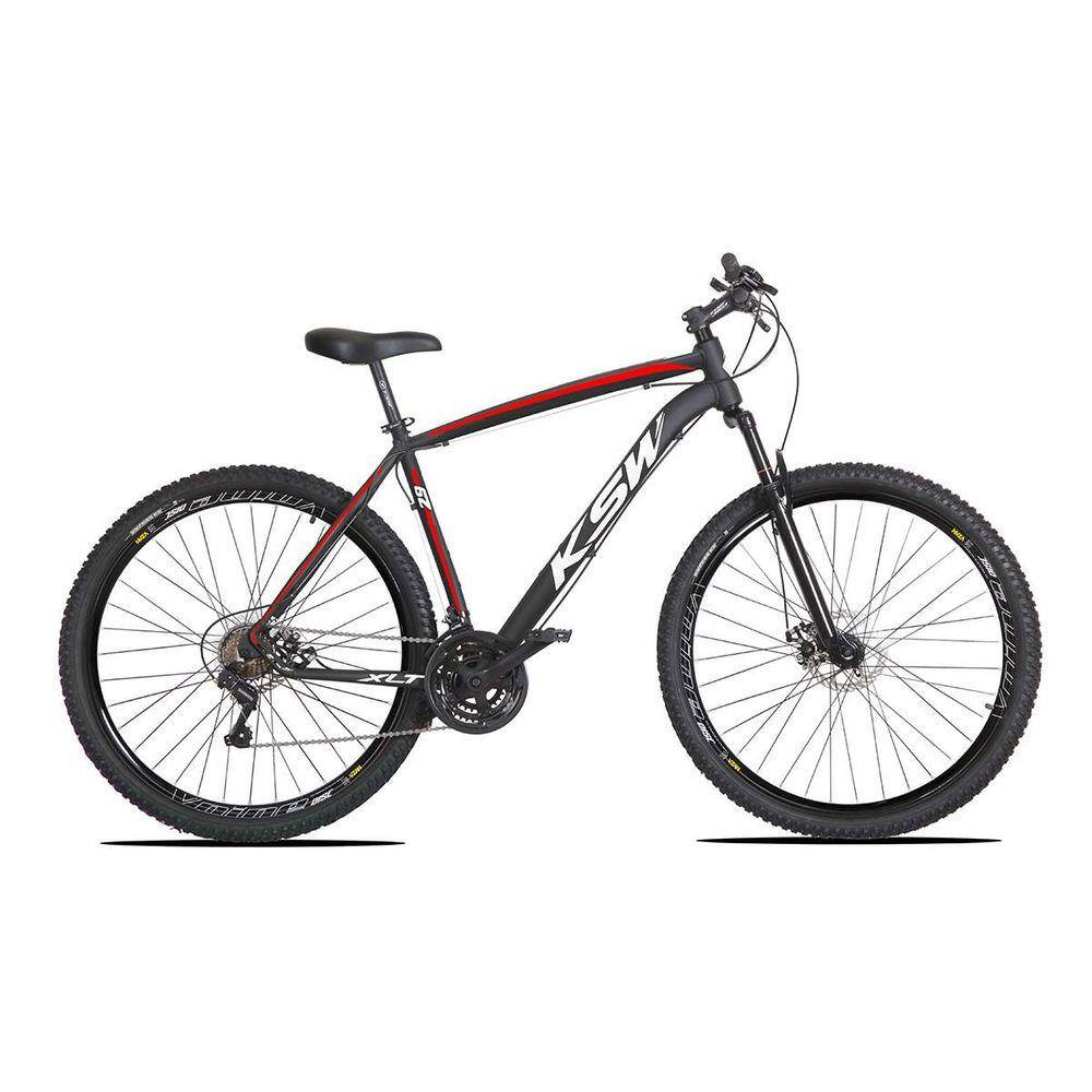 Bicicleta Aro 29 KSW XLT 21v Freio a Disco