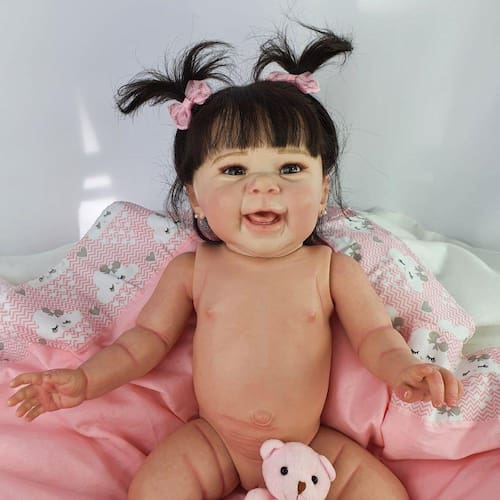 Bebê Reborn Realista Com Corpinho de Silicone