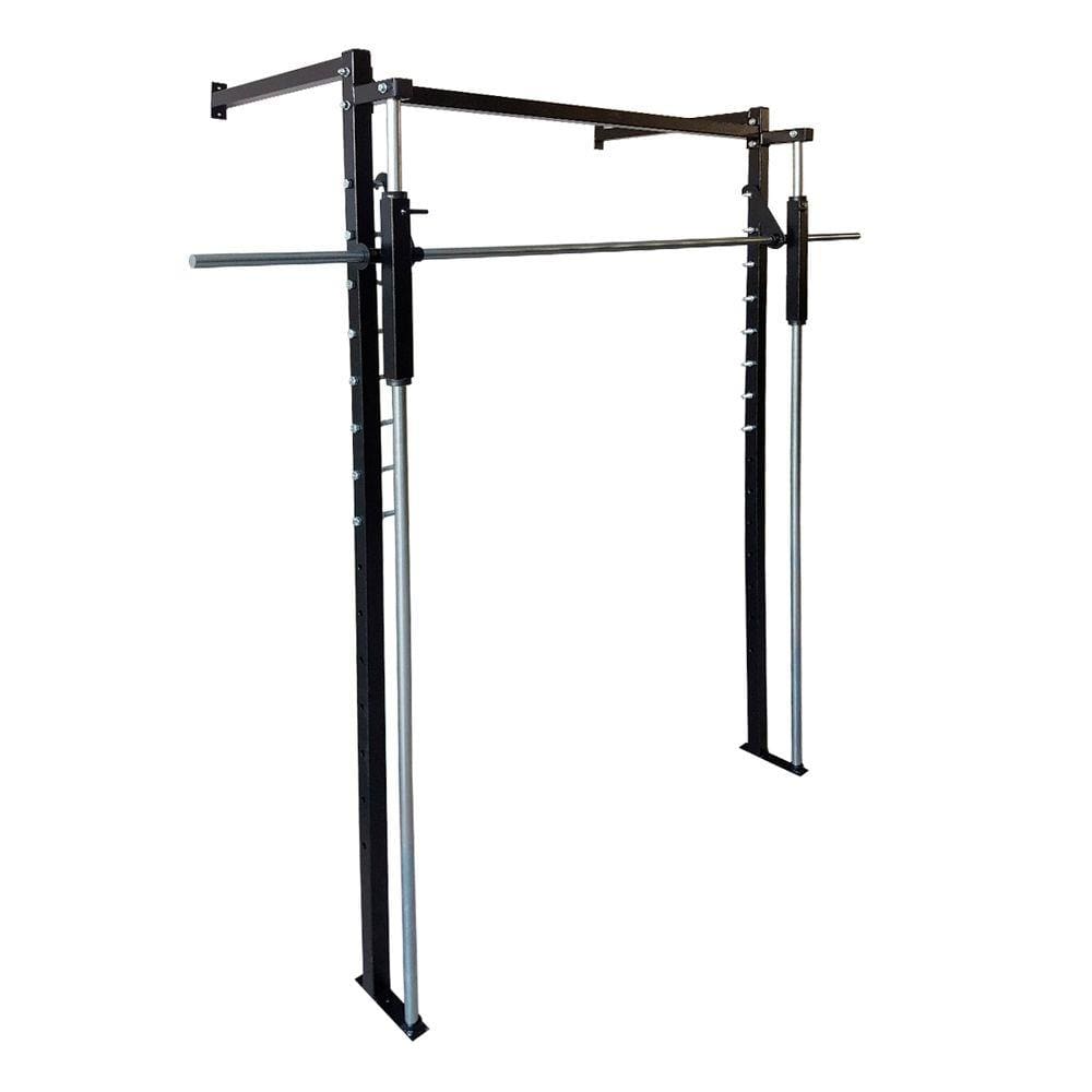 📌O smith machine é um tipo de barra guiada que traz mais segurança pa