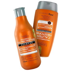Kit Forever Liss Cauter Restore Shampoo 300ml + Condicionador 200g