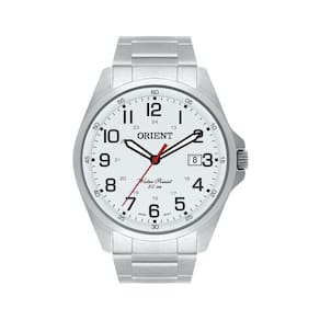 Relógio Orient Masculino MBSS1171 S2SX Pulseira de Aço prata