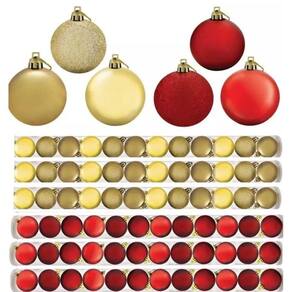 Bola de natal vermelha dourada | Casas Bahia Bola de natal vermelha dourada | Casas Bahia