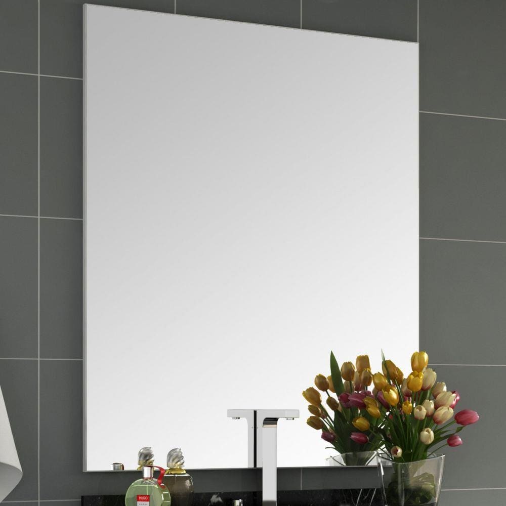 Espelho de Parede Pietra 100cmx80cm Móveis Bosi Branco
