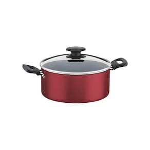 Caçarola Tramontina Loreto Alumínio Revestimento Antiaderente Starflon T1 20 cm 2,8 L Vermelha Tramontina