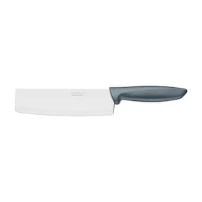 Faca para Fatiar e Picar Tramontina Plenus com Lâmina em Aço Inox e Cabo de Polipropileno Cinza 7" Tramontina