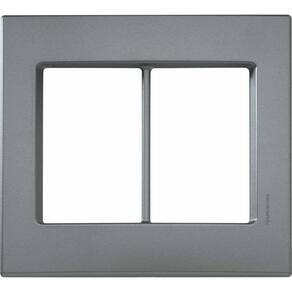 Placa 6 Postos 4x4 Tramontina IzyFlat Cinza Grafite Tramontina