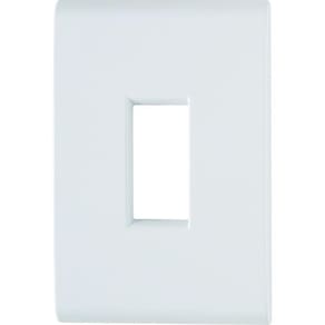 Placa 1 Posto Vertical 4x2 Tramontina Liz Branca Tramontina