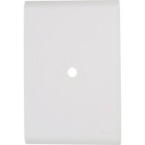 Placa com 1 Furo 9,5 mm 4x2 Tramontina Liz Branca Tramontina