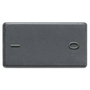 Módulo Interruptor Bipolar Simples Tramontina IzyFlat 10 A 250 V Grafite Tramontina