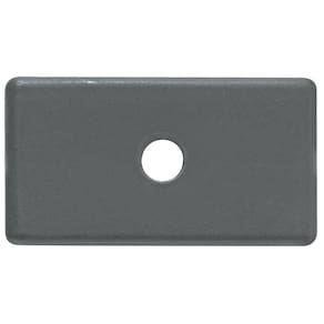 Módulo Tampo 1 Furo 5,5 mm Tramontina IzyFlat Grafite Tramontina